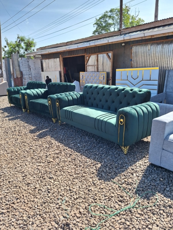 6 seater modern fabric sofas - Elegant Design