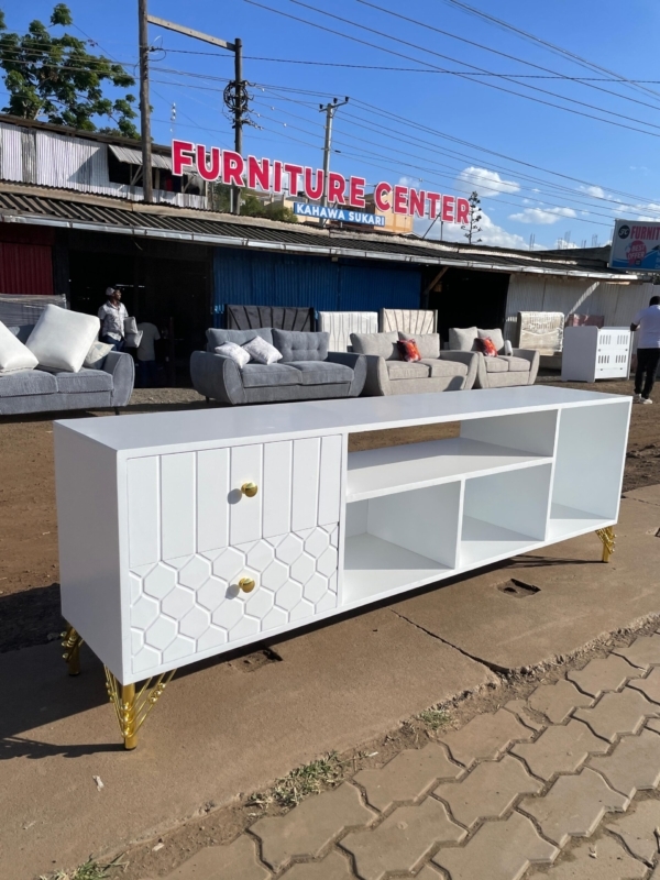 Modern wooden TV stand cabinet masterpiece - Elegant Design