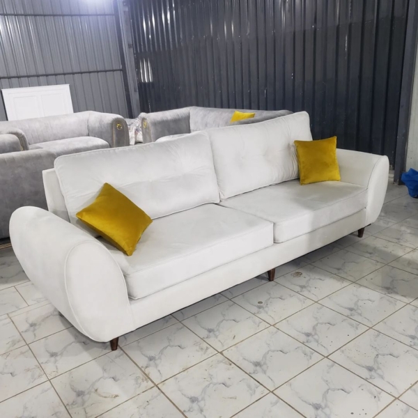 3 seaters large modern fabric sofa/couch - Elegant Design