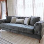 4 Seaters Chesterfield Muscle Couch