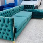 7 Seaters Contemporary Tuxedo Sofa