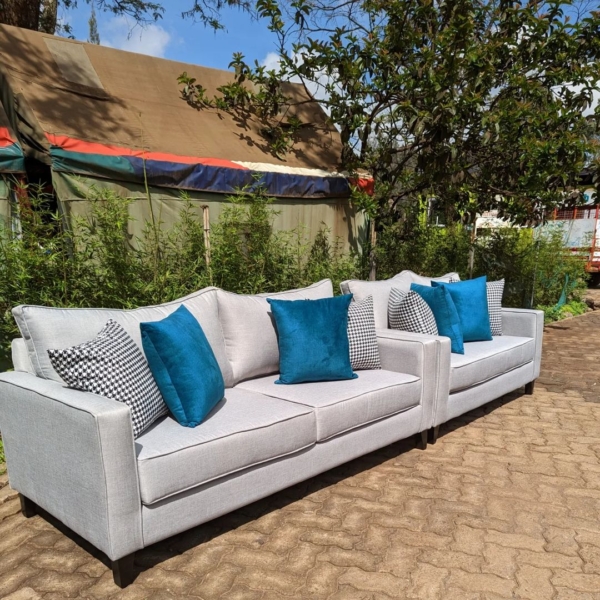 5 seater large modern fabric sofa/couch - Elegant Design
