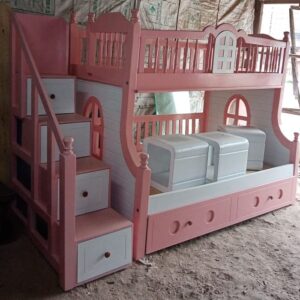 4x6 Modern Double decker Bunk bed