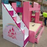 4x6 Modern double decker Bunk bed