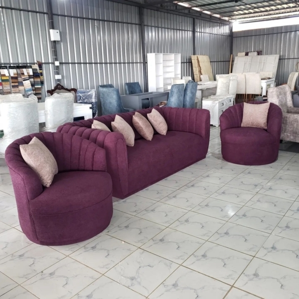 5-Seater Modern Sofa – Stylish Upholstered Sofa for Contemporary Living Rooms