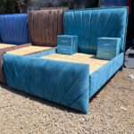 5x6 Modern Luxury Bed with Bedside tables