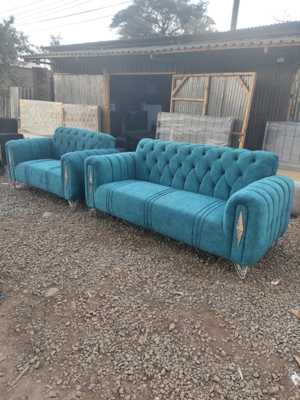 5 seaters modern fabric sofas - Elegant Design