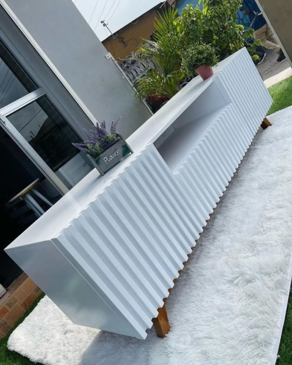 Modern wooden TV stand cabinet - Elegant Design