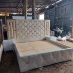 6x6 Super King Luxury Bed with Bedside tables