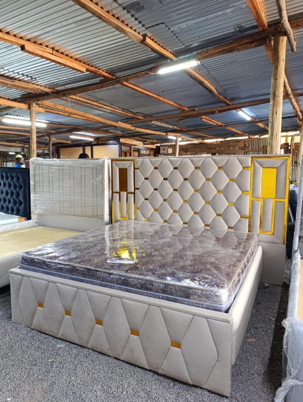 6 by 6 modern luxury bed frame - Elegant Design