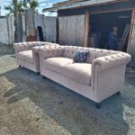 5 Seaters Chesterfield Couch