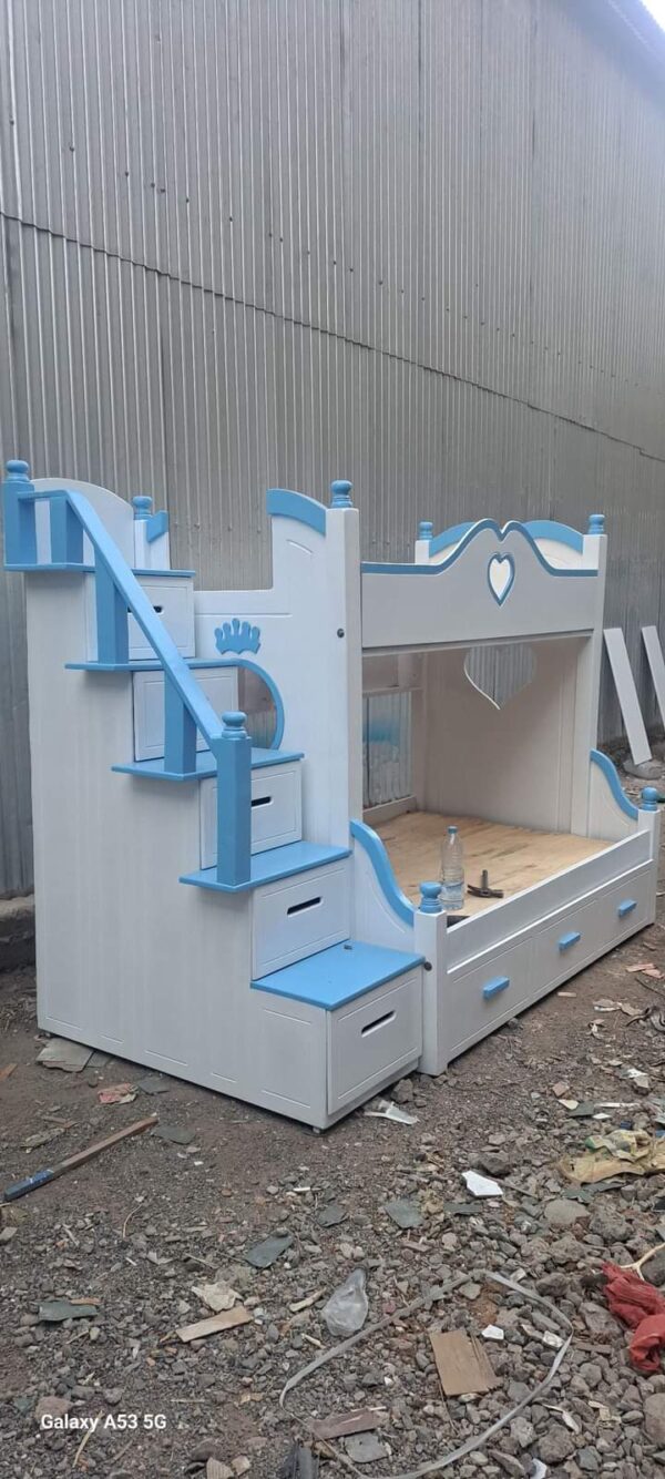 4x6 Modern Double Decker Bunk bed