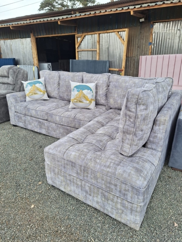 6 seaters modern fabric L shaped sofa/couch - Elegant Design