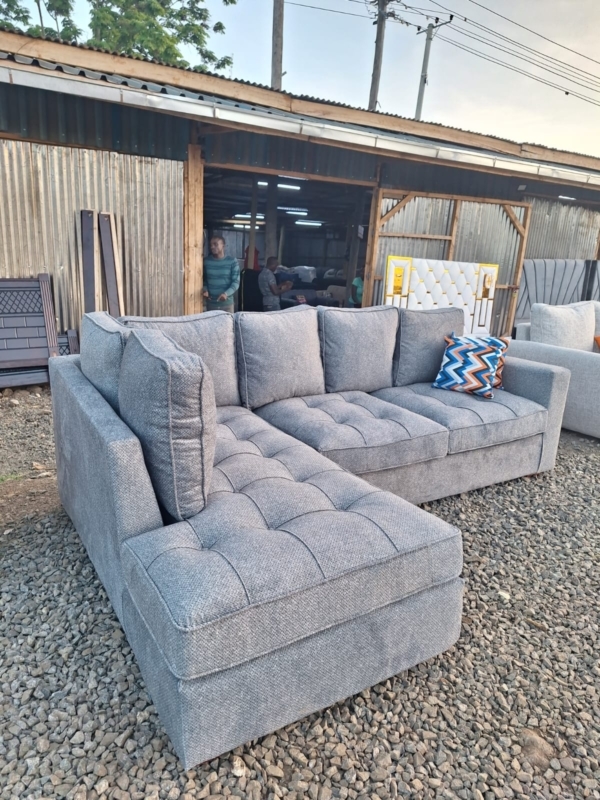 6 seaters modern fabric L shaped sofa/couch - Elegant Design
