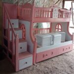 4x6 Contemporary Double Decker Bunk bed