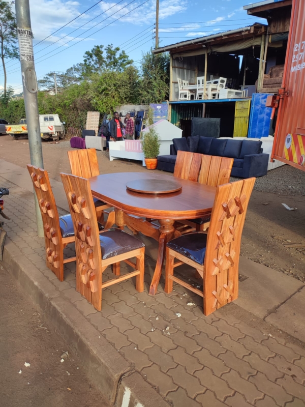 6 Seaters Dining table set8