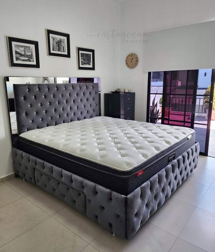 Best Choice Furniture - 473 6x6 King Size Contemporary Luxury Bed