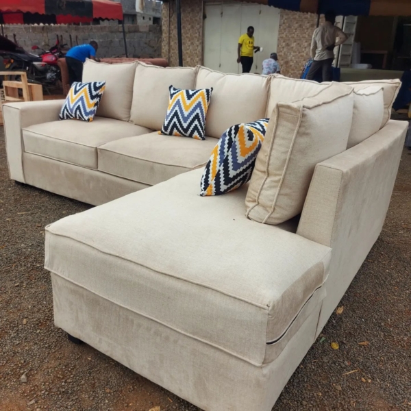6 seater modern fabric L shaped sofa/couch - Elegant Design