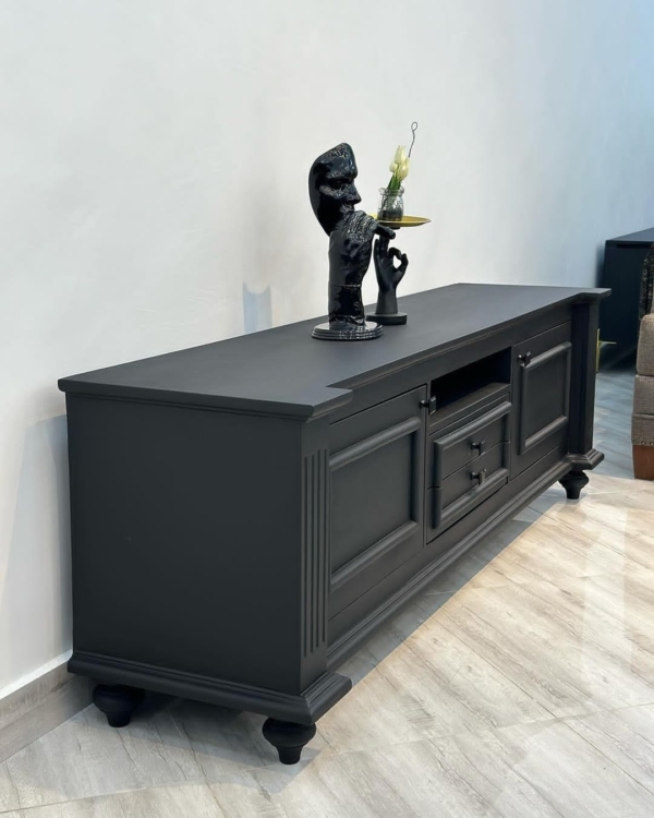 Modern wooden TV stand cabinet masterpiece - Elegant Design