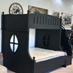 4×6 and 3½ by 6 Up Contemporary Luxury Double Decker Bunk Bed
