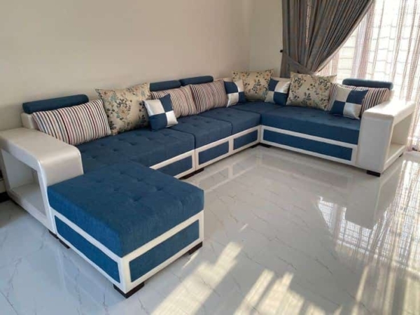10 seater modern fabric U shaped sofa/couch - Elegant Design