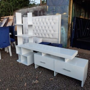 TV Stand Cabinet with Shelving units.