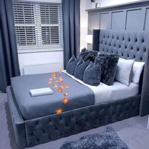 5x6 Contemporary Modern Queen Size Luxury Bed