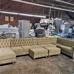 10 Seaters Contemporary Modular Chesterfield Couch