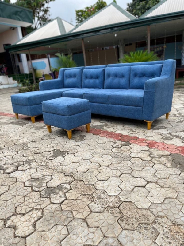6 Seaters L-shaped Sectional Couch