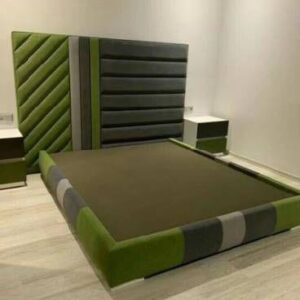5x6 Contemporary Modern Queen Size Luxury Bed with Bedside tables