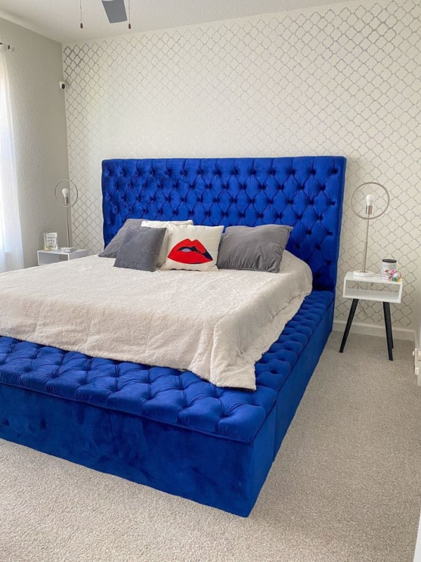 6x6 Contemporary Modern King Size Luxury Bed