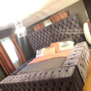 5x6 Contemporary Modern Queen Size Luxury Bed