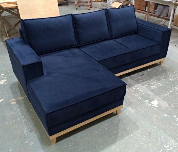 4 seaters modern fabric L shaped couch/sofa - Elegant Design