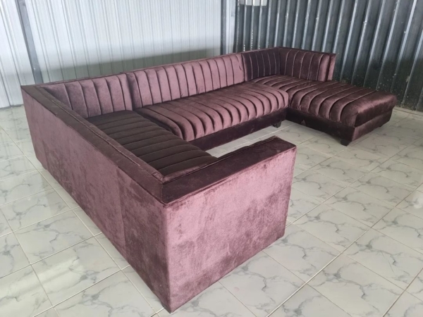10 seaters modern fabric U shaped sofa/couch - Elegant Design