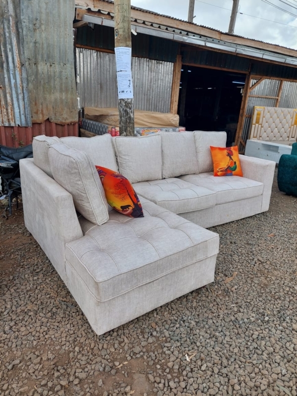 6 seaters modern fabric L shaped sofa/couch - Elegant Design