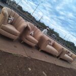 7 seaters modern fabric sofas/couch - Elegant Design
