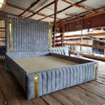 6x6 King Size Luxury Bed with Tall headboard