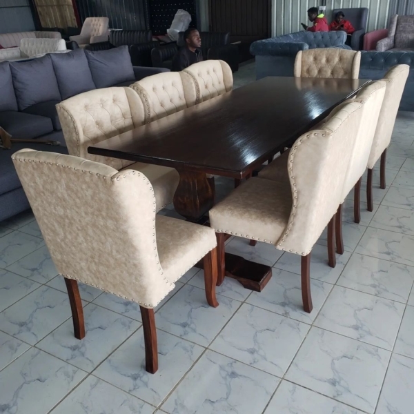 8 seaters modern dining table set - Elegant Design