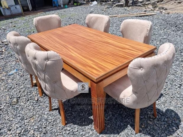 6 seaters modern dining table set - Elegant Design