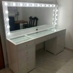 Large Vanity Dressing Mirror table