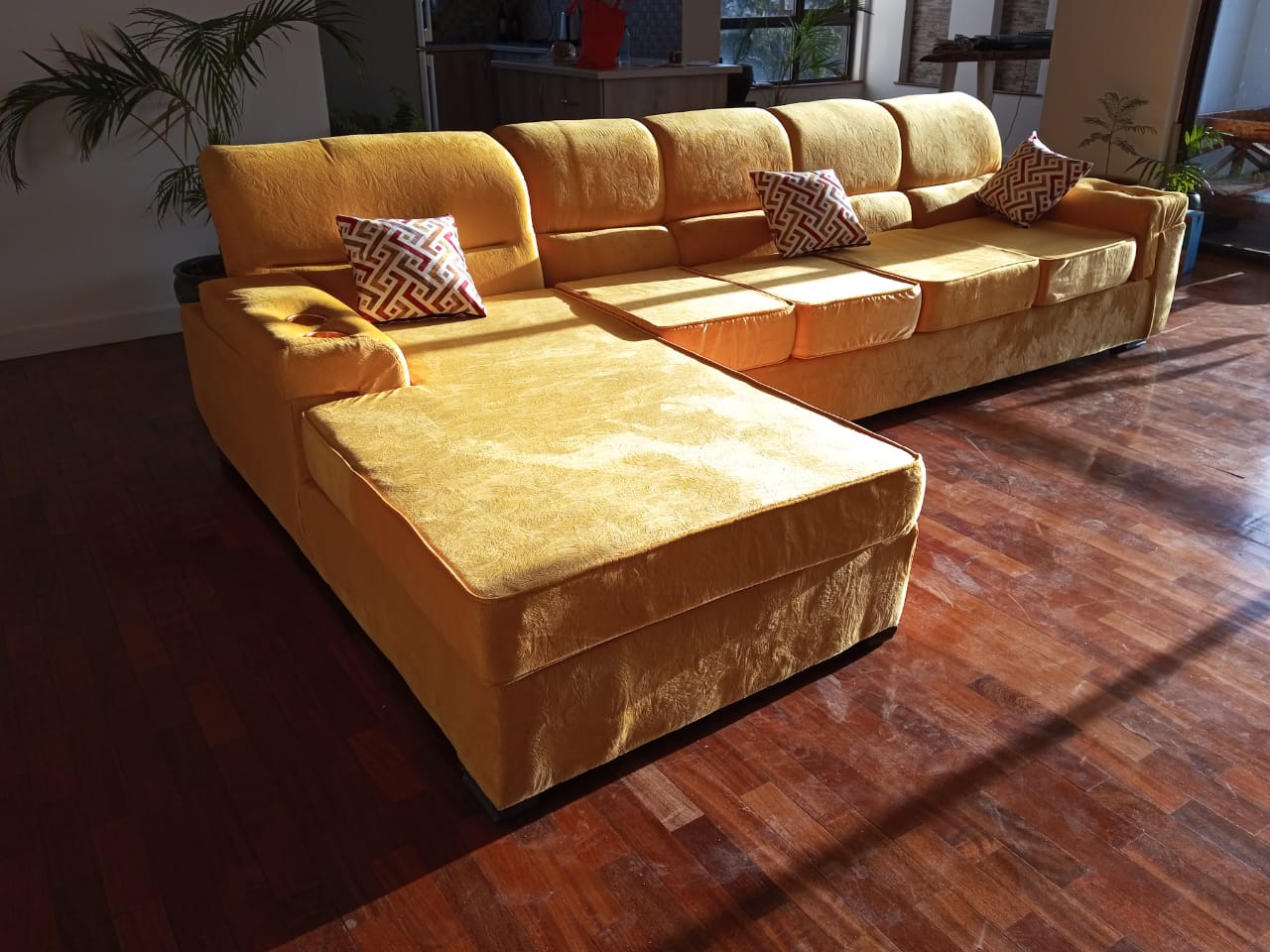 Best Choice Furniture - 652 7 Seaters L-shaped Sectional Couch