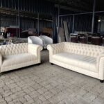 5 Seaters Contemporary Chesterfield Sofa