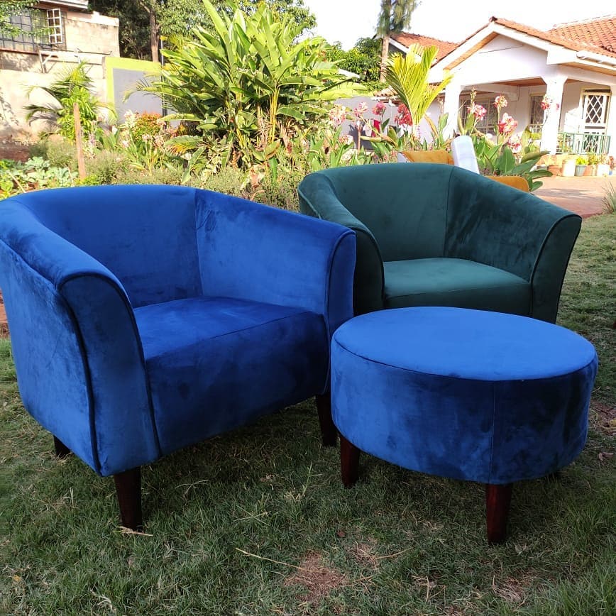 Best Choice Furniture - 736 King Chairs/Accent Chairs with footstool