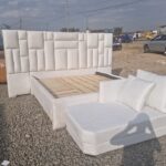 6x6 Super King Modern Luxury Bed with Daybed