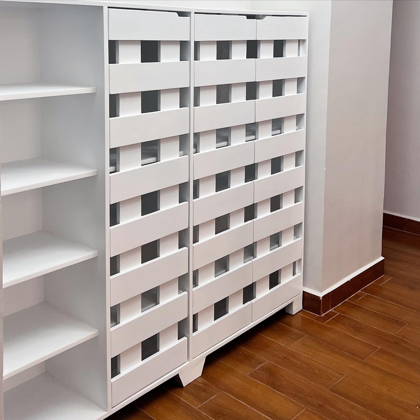 Best Choice Furniture - 7492 Large Closed Closet System with Shoe rack. - Image 4