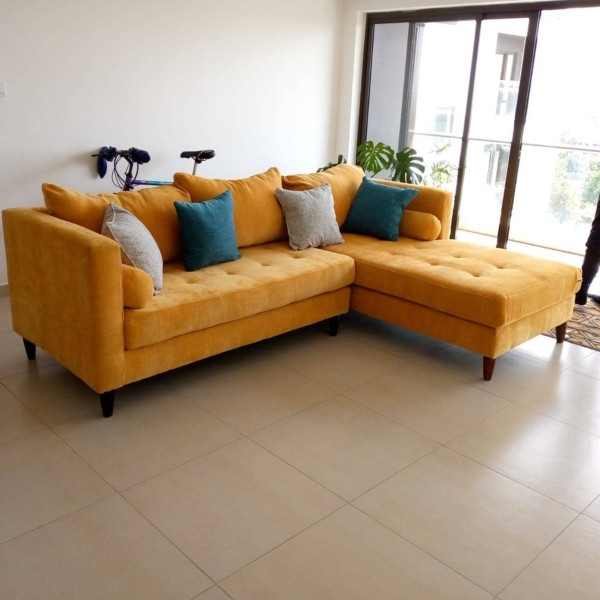 6 Seaters L-shaped Sectional Sofa
