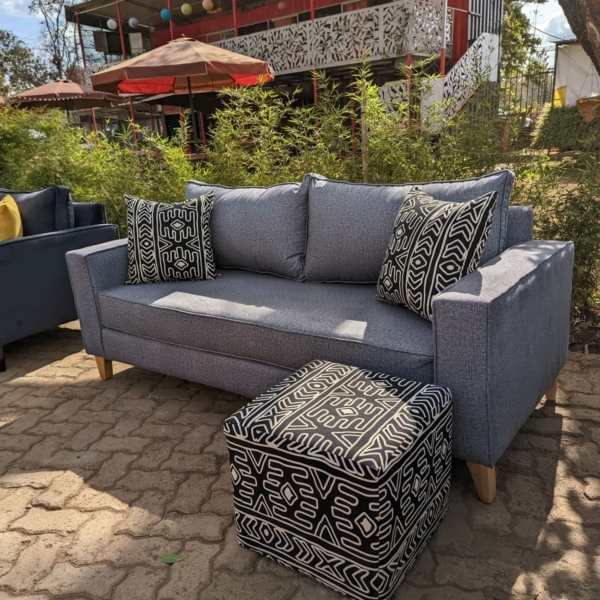 3 Seaters Extra Large Couch with stool.