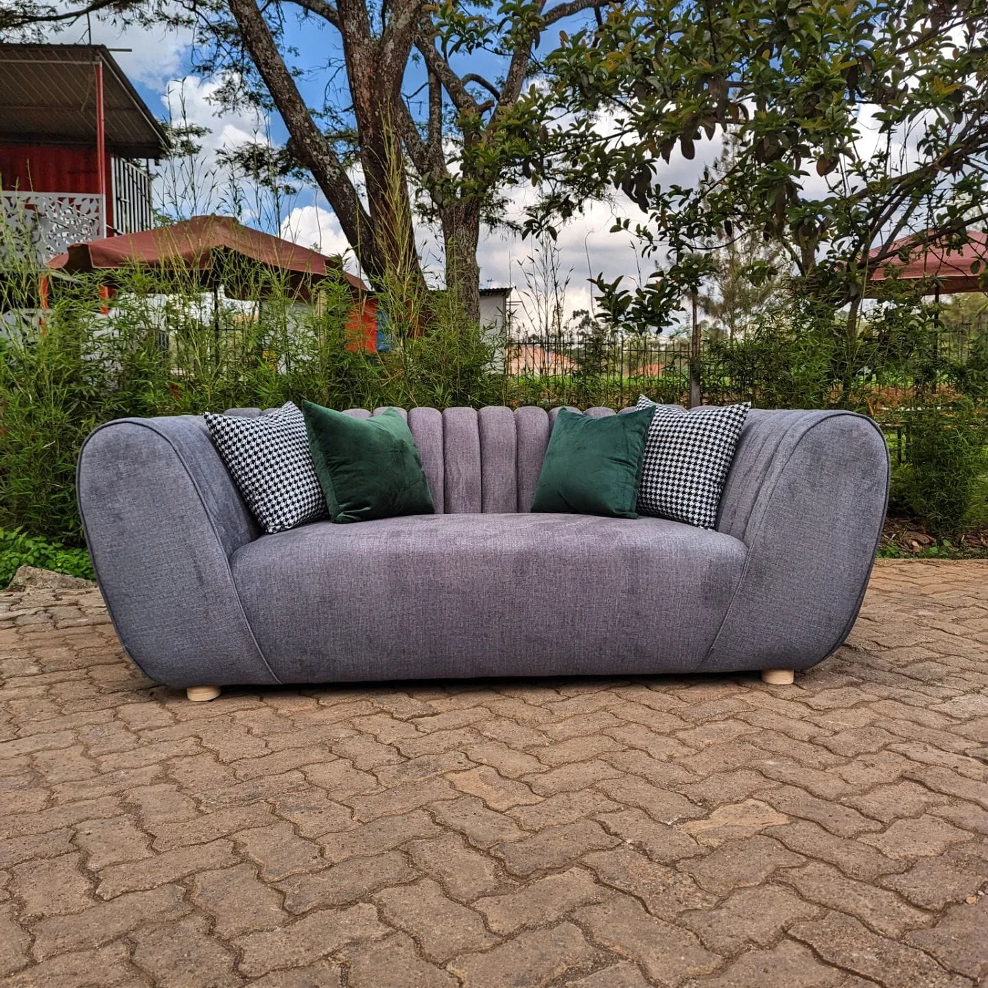 Best Choice Furniture - 815 8 3 Seaters Contemporary Modern Tuxedo Couch