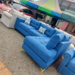 6 Seaters L-shaped Sectional Couch