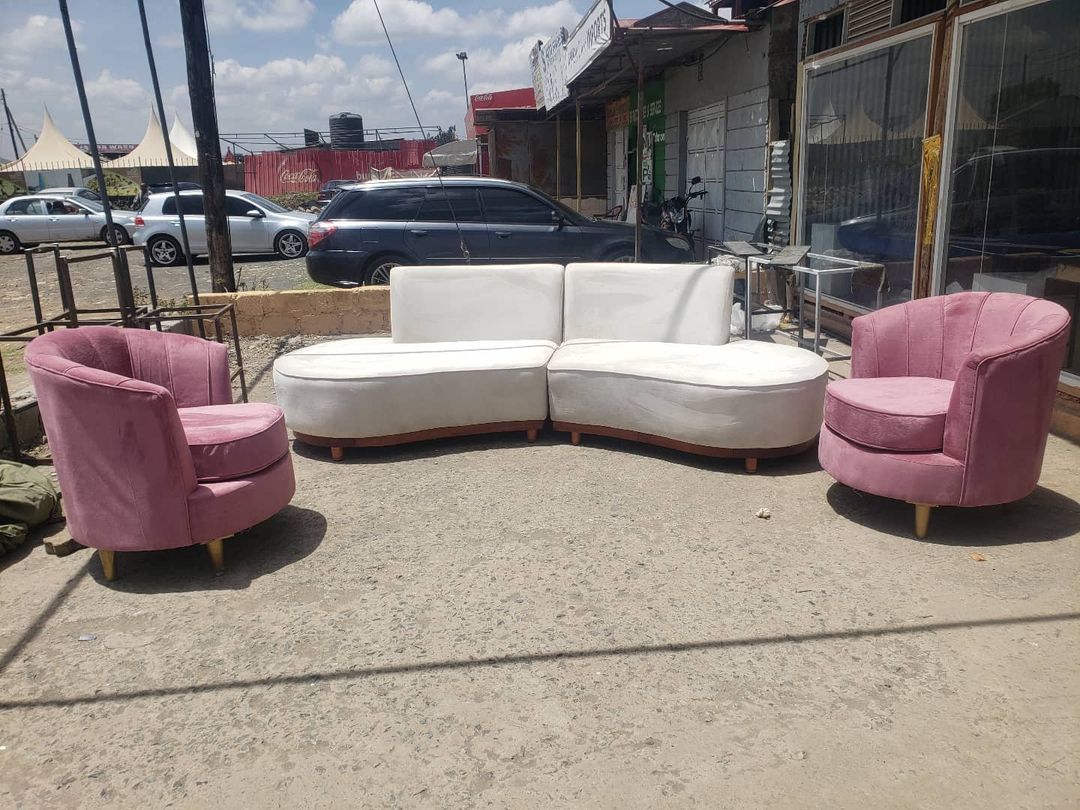 Best Choice Furniture - 835 6 Seaters Contemporary Modern Lounge Couch with 2 Lazy Chairs.